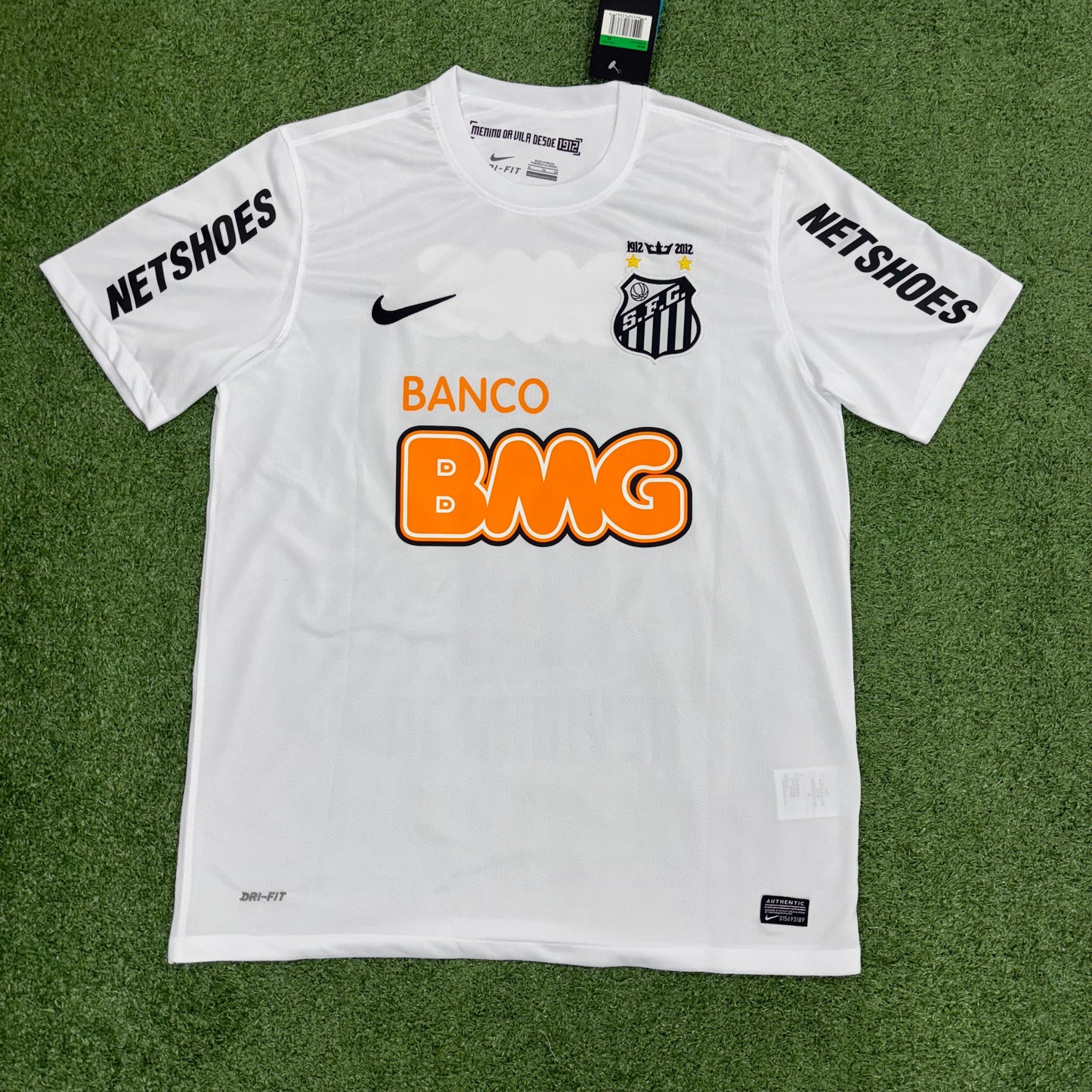 Camisa Retrô Santos I 2012 Neymar Jr