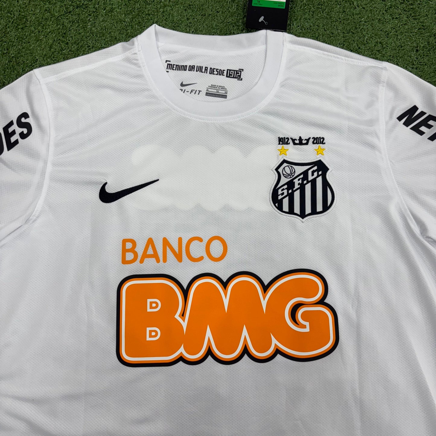 Camisa Retrô Santos I 2012 Neymar Jr